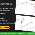 EVChargeHub Admin Panel UI Template: Flutter Admin & Dashboard Template | Responsive