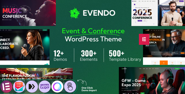 evendo-event-conference-wordpress-theme-gplpixel.jpg Evendo - Event & Conference WordPress Theme - Image 1