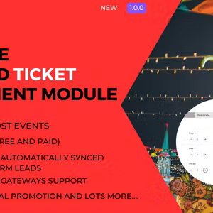 Event Management and Ticket Booking Module for Perfex