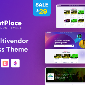 Eventplace - Multivendor Event Management WordPress Theme