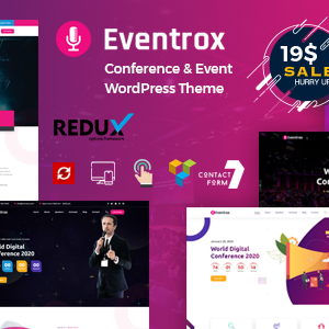Eventrox - Conference and Event WordPress Theme