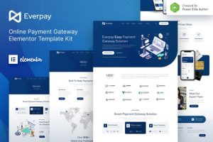 Everpay online payment gateway fintech elementor template kit gplpixel.jpg