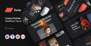 Evne creative portfolio wordpress theme gplpixel.png