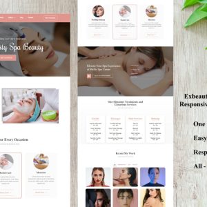 Exbeauty - Spa & Massage Responsive WordPress Theme