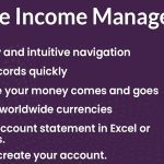 Expense Income Manager - Money Manager - Budget Tracker - Expense Income Tracker - Budget Planner