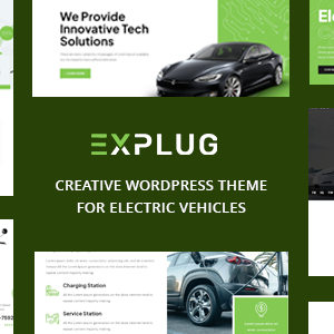 Explug - EV WordPress Theme