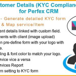 Export Customer Details (KYC Compliance) Module for Perfex CRM
