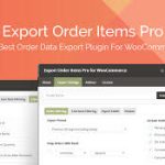 Export Order Items Pro