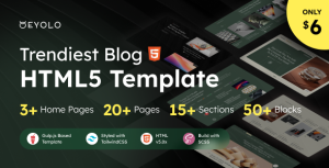 Eyolo blog magazine html template gplpixel.png