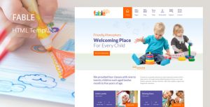 Fable children kindergarten template gplpixel.jpg