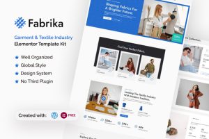 Fabrika garment textile industry elementor template kit v10 gplpixel.jpg
