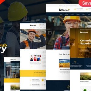 Factory HUB - Industry / Factory / Engineering Theme