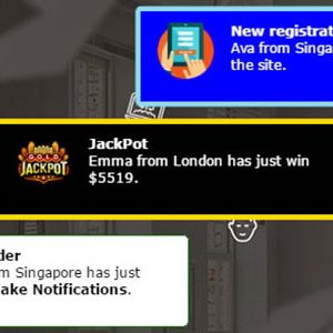 Fake Notifications - Creating Effective Herd Effects