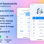 Fancy font keyboard for all social media chat