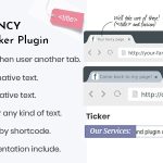 Fancy Title and News Ticker WordPress Plugin