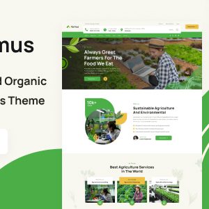 Farmus - Agriculture and Organic Farm WordPress Theme
