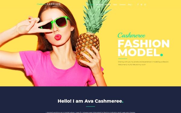 Fashion WordPress theme - Image 1