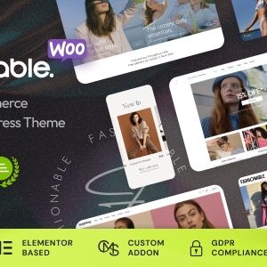 Fashionable - Clothing & Apparel WooCommerce WordPress Theme