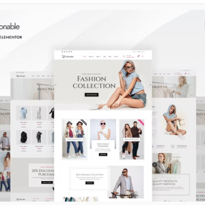Fashionable - Fashion Shop Elementor Template Kit