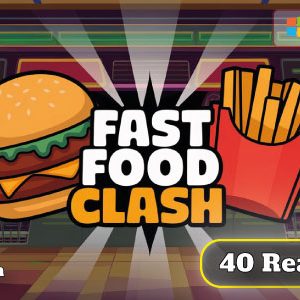 Fast Food Clash - Platformer Game - HTML5, Construct 3