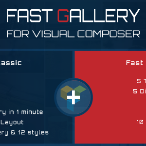 Fast Gallery for Visual Composer Wordpress Plugin
