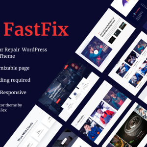 FastFix - Car Repair WordPress Elementor Theme