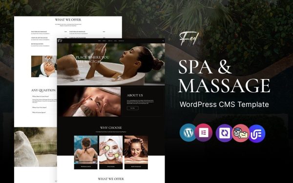 Feel - Spa And Wellness WordPress Elementor Theme - Image 1