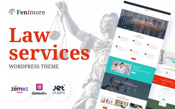 Fenimore - Law Firm WordPress Theme - Image 1