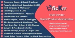 Fickrr multivendor digital marketplace with subscription gplpixel.jpg