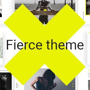 Fierce - Bold Photography Theme