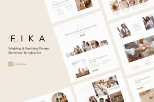 Fika wedding wedding planner elementor template kit gplpixel.jpg