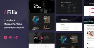 Filix creative minimal portfolio wordpress theme v132 gplpixel.jpg