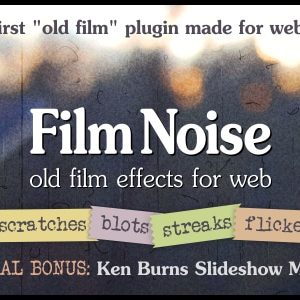 Film Noise - Old Film Effects for Web