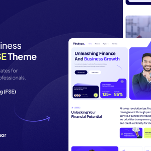 Finalyze – Finance & Business Full Site Editing WordPress Theme