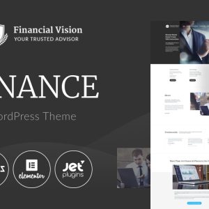 Financial Vision – Finance Multipurpose Classic Elementor WordPress Theme