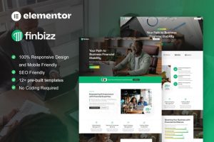 Finbizz finance investment manager elementor template kit v10 gplpixel.jpg