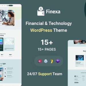 Finexa – Business Financial & Technology WordPress Theme