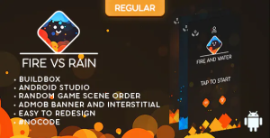 Fire and water regular android ios buildbox classic game codermarket.png