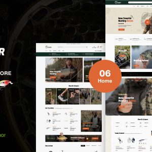 Fishger – Fishing & Gear Store WordPress Theme
