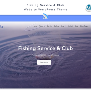Fiske - Fishing Service and Club Elementor WordPress Theme