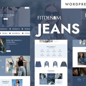 FitDenim - Jeans & Fashion Store WordPress Elementor Theme