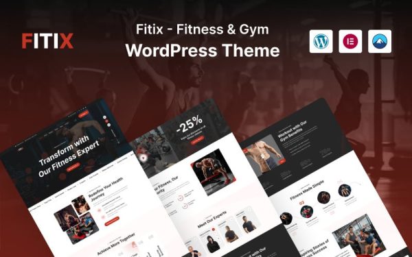 Fitix - Fitness and Gym WordPress Theme - Image 1