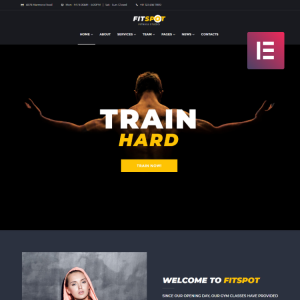 FitSpot - Fitness Studio WordPress Elementor Theme