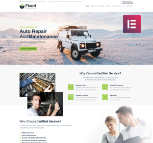 Fixort car repair service wordpress elementor theme.png