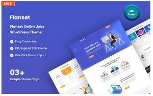 Flanset online jobs wordpress theme gplpixel.png