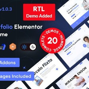 Flixta - Personal Portfolio WordPress Theme