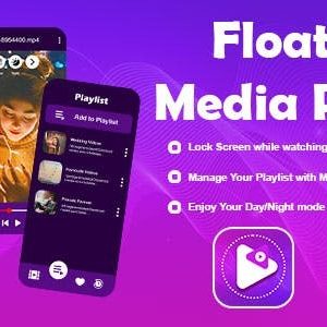 Floating Media Player - Floating Video Player - All Formats Video Player - Android Player - Float