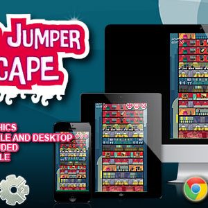 Floor Jumper Escape - HTML5 Construct 2 Skill Game