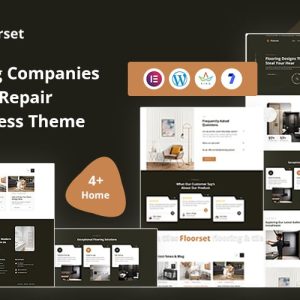 Floorset – Flooring Companies & Floor Repair WordPress Theme