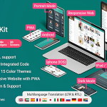 Flutly - Social Media Flutter App (Android, IOS, PWA Responsive Website)
